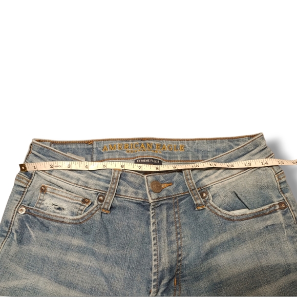 American Eagle Distressed Jeans, Size 29x32, but measures 29x30 - Picture 6 of 12